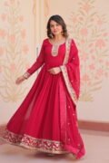Premium Designer Readymade Gown-Dupatta Collections