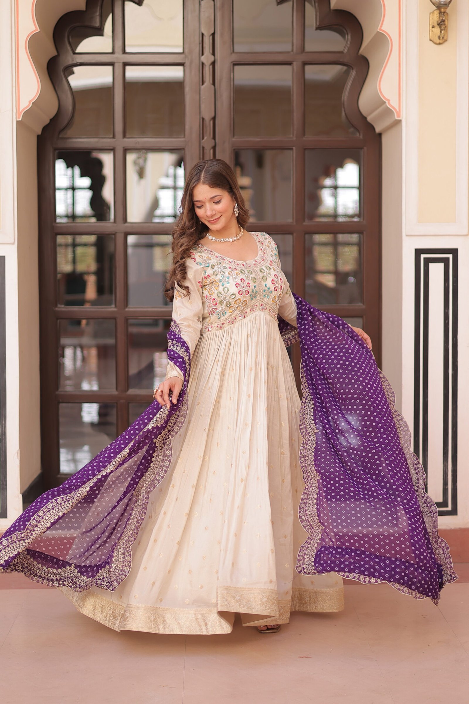 GOWN DUPATTA COLLECTIONS-2025 - Image 8