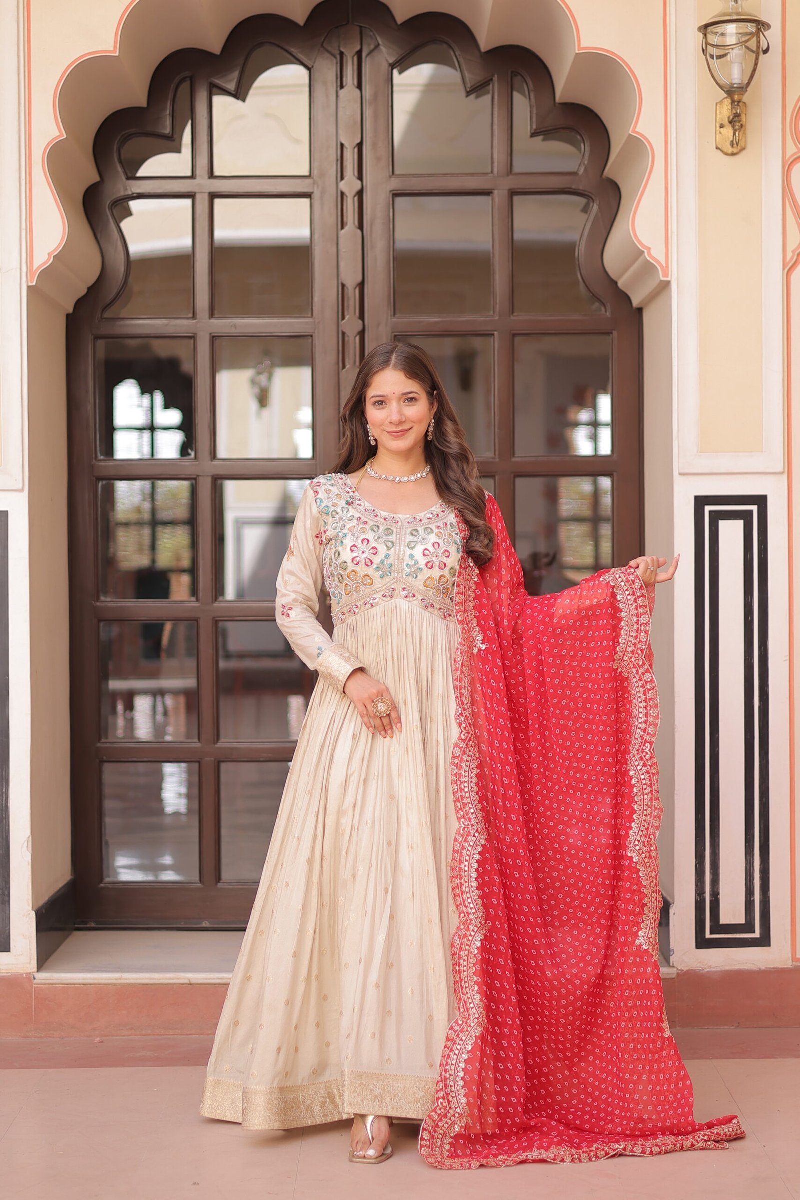 GOWN DUPATTA COLLECTIONS-2025 - Image 13